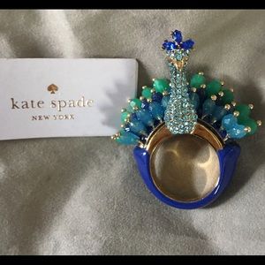 Kate Spade Peacock Ring Sz 7